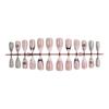 3D Almond Press On Nails, Hot-selling In Europe & America. Pure Handmade Boutique Fake Nails with Vivid 3D Floral Design.