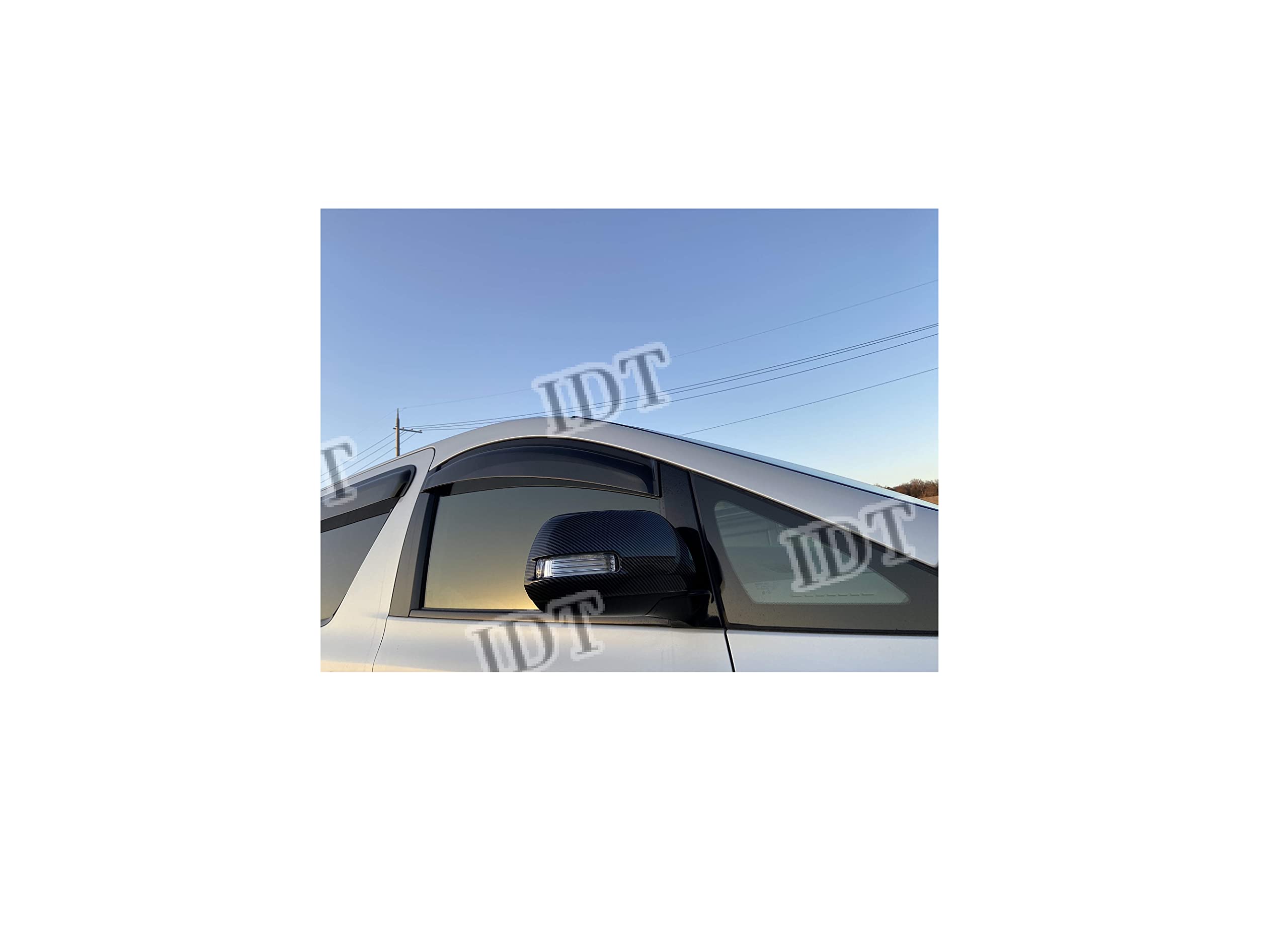 

IDT Накладка на боковое зеркало из углеродного волокна для Alphard и Vellfire 20-й серии Мини Легко для всех гибридных и бензиновых автомобилей Накладка на боковое зеркало из углеродного волокна