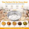 20PCS 6 Inch 7 Inch 8 Inch 9 Inch Air Fryer Foil Baking Pan Food Grade Tin Foil Pan  Baking Cooking