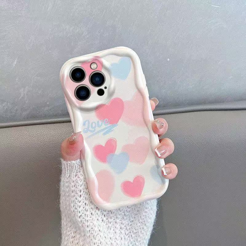 Love Bracelet for Iphone17pro Mobile Phone Case Apple 15 Cream Pattern 14 Women 13promax New 16x