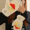 Thicken Neckerchief Wrap Cartoon Neck Warmer New Gloves  Winter