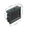 1 Set 100V 10A 50A 100A Voltage Current Meter Tester Digital Voltmeter Ammeter 0.28In Dual Led Display Panel With Connect Wires