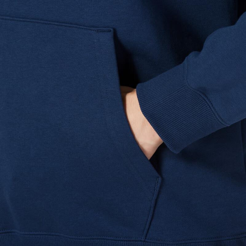 Puma Letter Embroidery Hooded Comfortable Breathable Casual Color Block Long Sleeve Sweatshirt Men sweatshirt Blue 631036-14