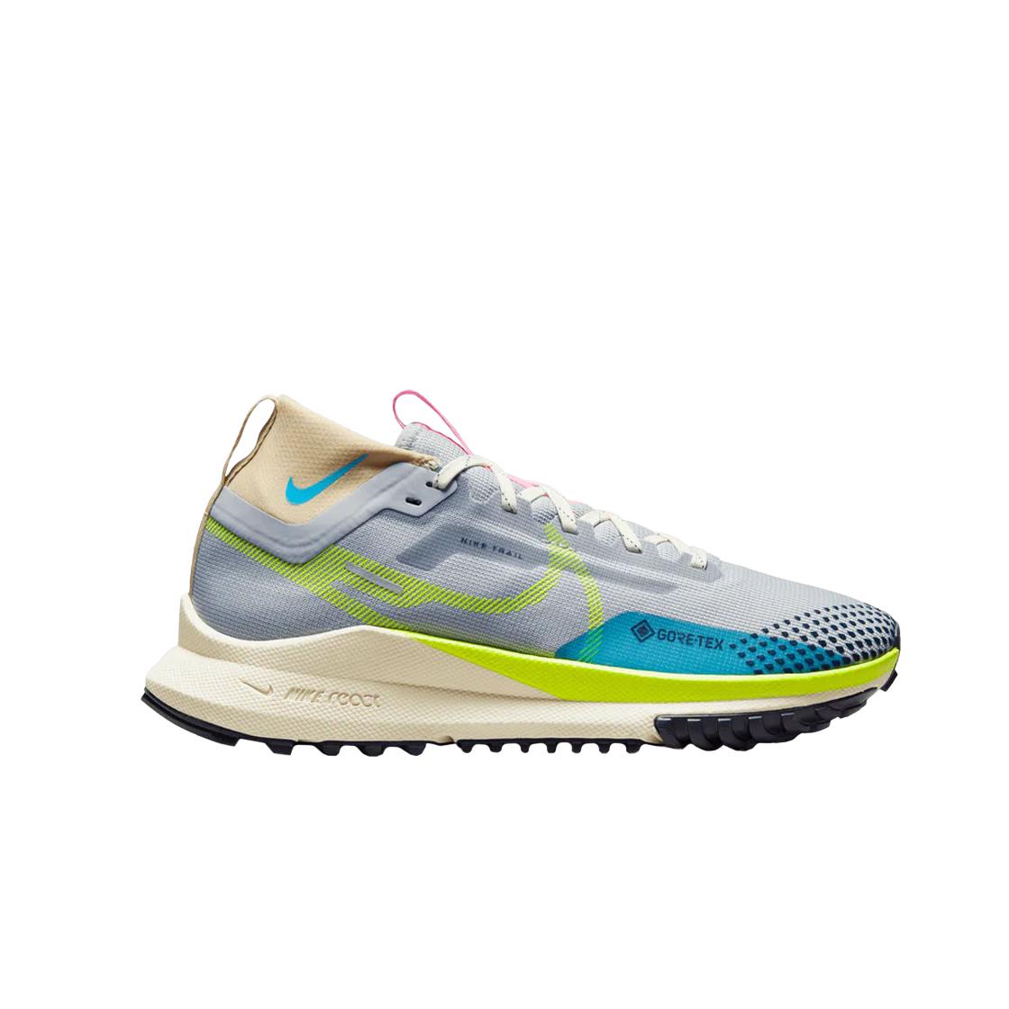 

(в) Nike React Pegasus Trail 4 Gore-tex Серый волк Вольт 245