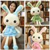 Cute Rabbit Plush Toy With Skirt Short Hair Stuffed Animal For Girls And Kids Gifts For Birthday And Holidays 30-100cm