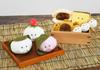 Ippinsha Mochitto Wagashi-san Ball Chain Mascot Mitarashi Dango Gift 48056