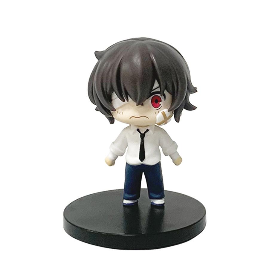 7cm Bungou Stray Dogs Anime Figure Kawaii Dazai Osamu Action Figure Cute Nakahara Chuuya Figurine PVC Collection Model Doll Toy