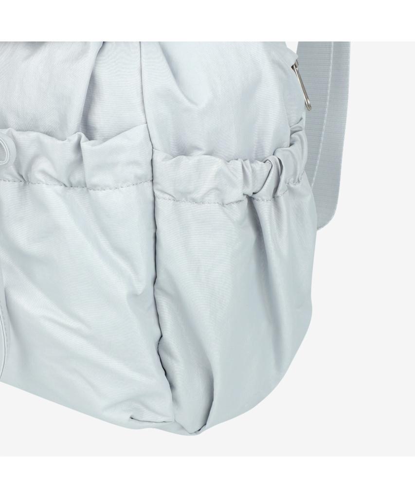The North Face Nm2Ds11K White Label Bonnie Shirring Backpack Mini Light Gray