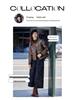 Women's New Chinese Style Jacquard Down Jacket & Wide-Leg Pants Set