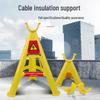 Insulated PVC Fiberglass Cable Support Bracket (10-pack)