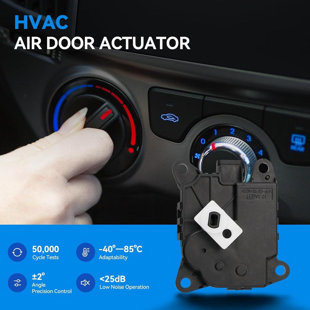 AITKEN HVAC Air Mix Blend Door Actuator, Left Side Air Door Actuator | Compatible with INFINITI Q50 2014-2022, INFINITI Q60 2021-2017, OE#