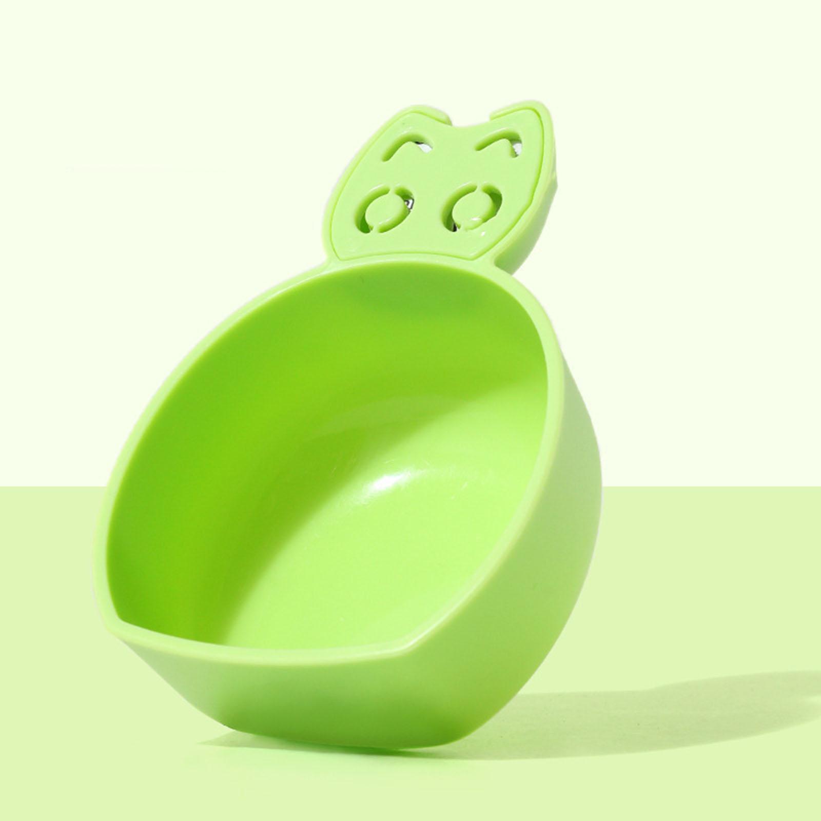 Home Use Dehumidifying Short Handled Pet Food Grade Multi Functional Grain Digging Spoon зелёный