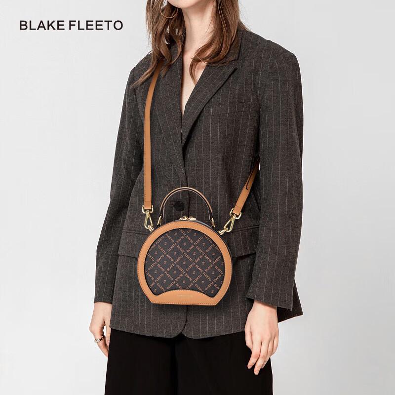 PLOVER Women s Round Print Crossbody Shoulder Bag