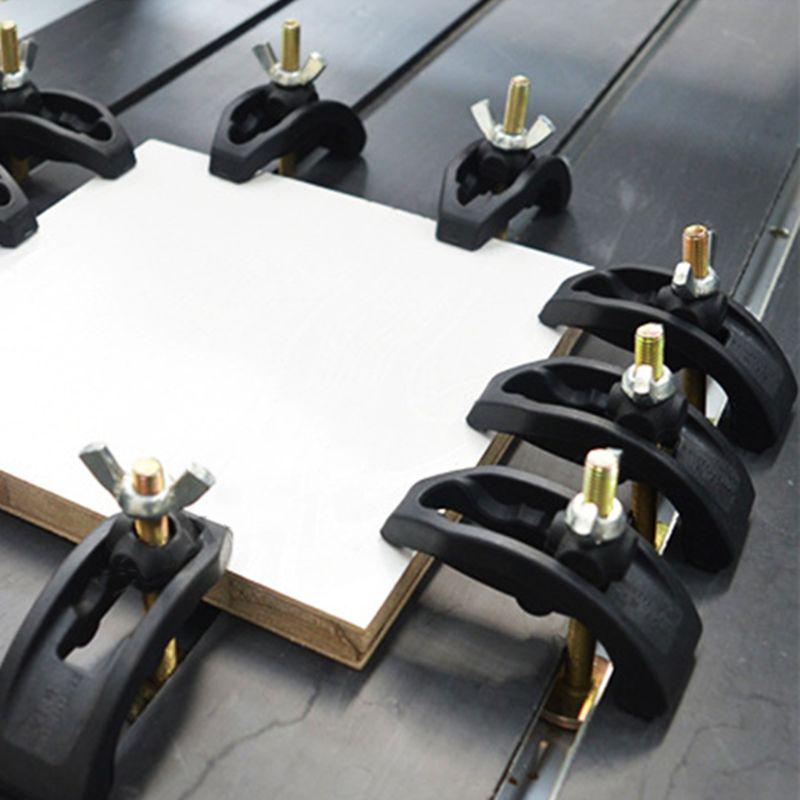 5pcs bow plate Sets CNC milling engraving machine pressure plate clamp fixture