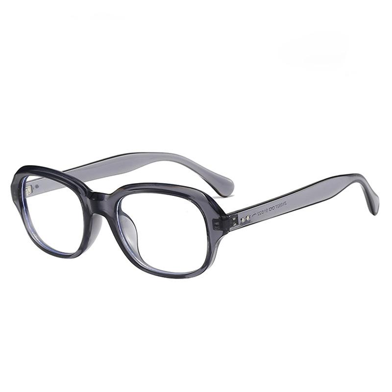 Vintage Style Men's Glasses for Computer Rectangle Shape Anti Blue Light Women's Glass Korean Style Decorative Glasses