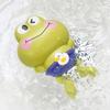 Baby Bath Toys For Kids Ages 1-3Y Cute Swimming Frog Water Pool Toys Floating Wind-Up Infant Bathtub Toys No Battery Need