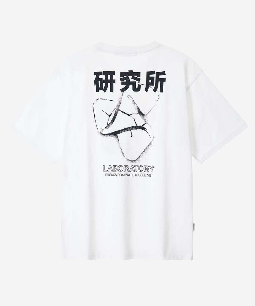 NODE LABS Dev:6 Laboratory Short Sleeve T-Shirt_White