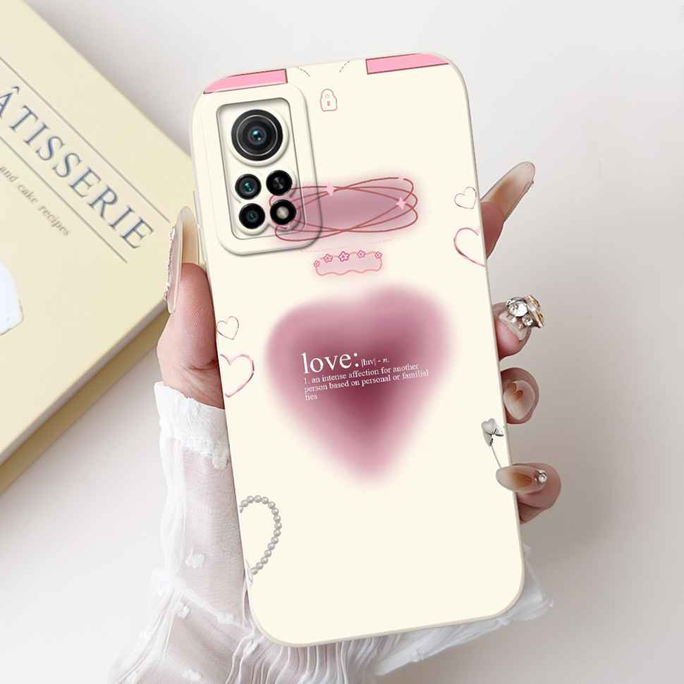 For Xiaomi Mi 10T 5G 6.67" Case Cute Cat Fashion Print Soft Silicone Cover For Xiaomi Mi10T 5G M2007J3SY Protective Cases Coque
