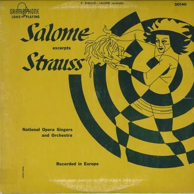 LP deska NÁRODNÍ OPERNÍ ZPĚVÁCI & ORCHESTR - Strauss Salome (Výňatky) 20140 GRAMOPHONE US Klasická Použité