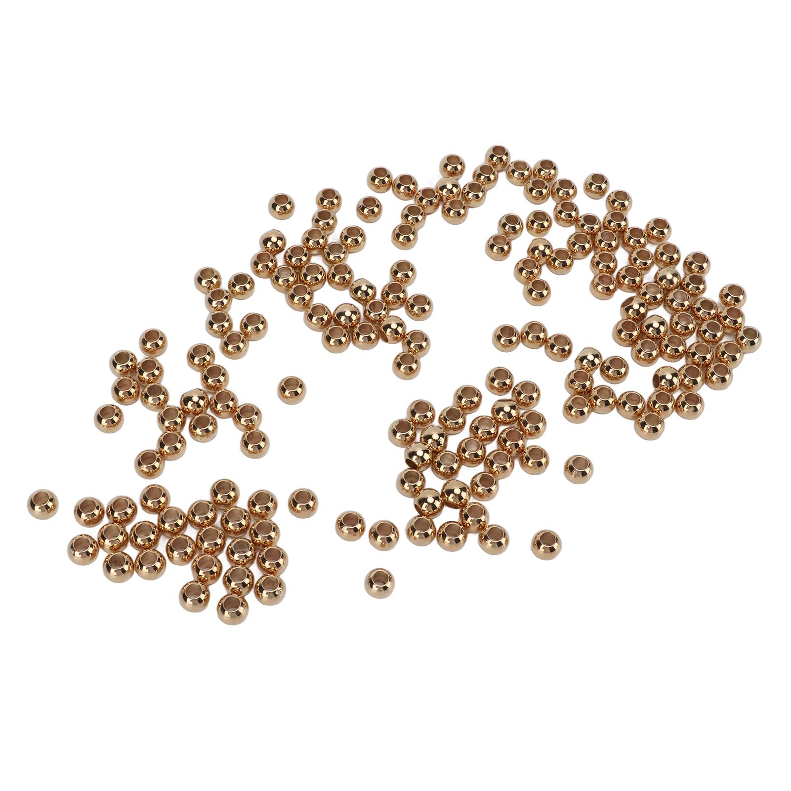 

200 шт. разделительных бусин с большим круглым отверстием 5 мм 0,2 дюйма, отверстие 10 мм 0,4 дюйма, разделительные смоляные украшения для