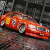 1:24 Mercedes-Benz W140 320SEL Modifizierte Version Super Rennwagen Legierung Metall Druckguss Modellauto Sammlerstücke Hobbys Ornamente