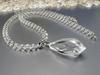 [Ishimachi] Good Fortune, Purification, Natural Stone, Rock Crystal Pendant Top Included, Original Necklace, Power Stone