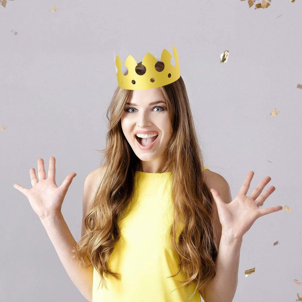 Party Hats King Crown Party Hats 4Styles Brand-new