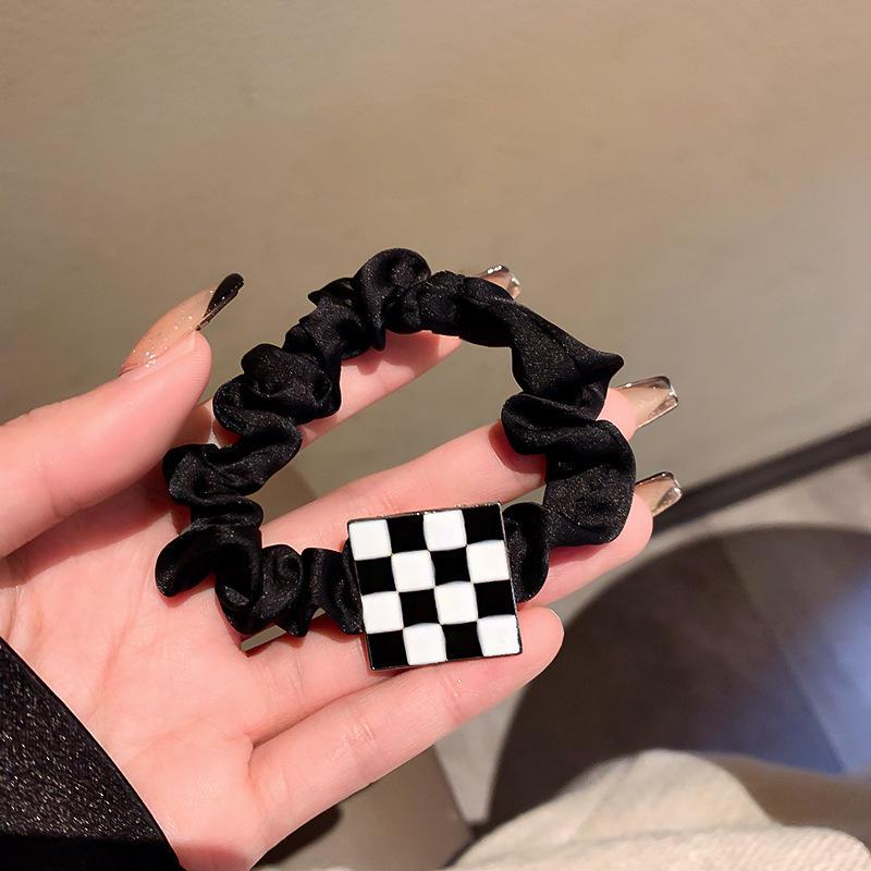

Геометрическая акриловая шпилька «Утконос» для женщин: Однотонные заколки для челки в японском и корейском стиле square check hair rope