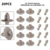 Retainer Fastener Panel Clip 2005 20PC Beige Panel