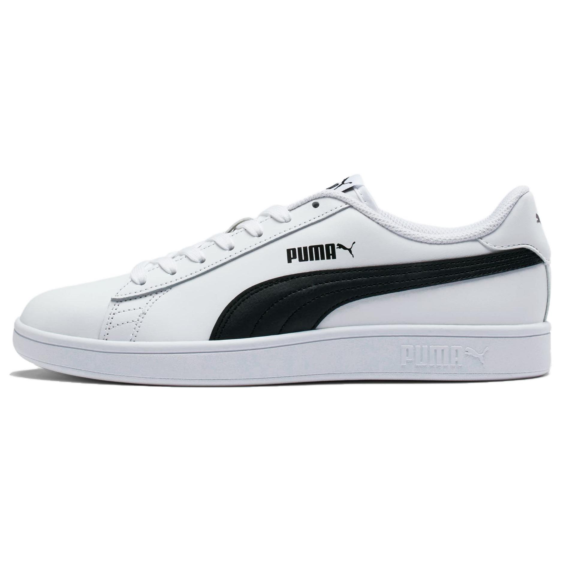 PUMA Smash V2  White Black  Men s 365215-01 EU 36