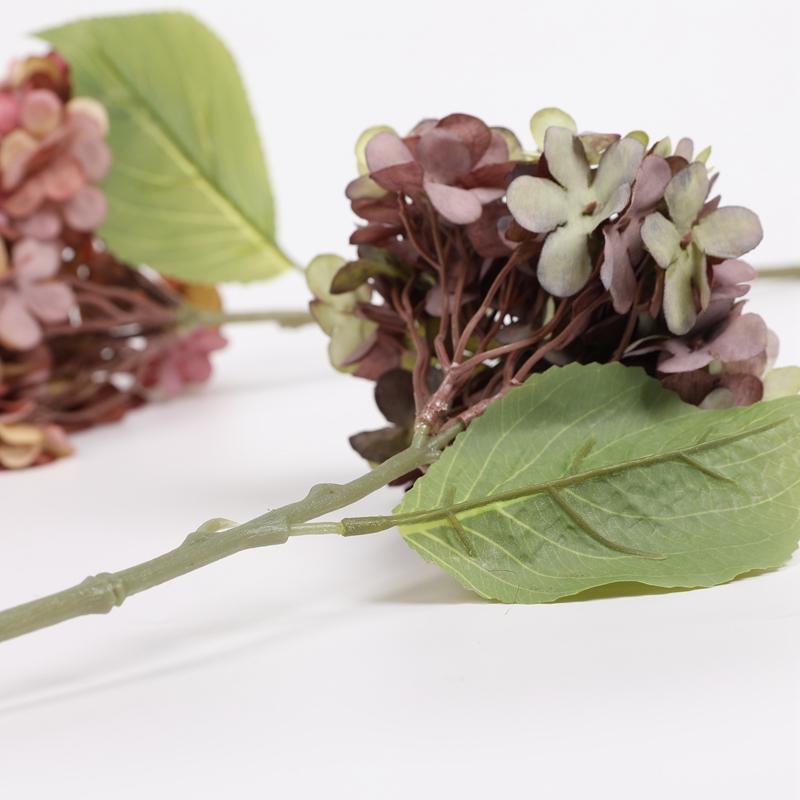 1 Piece Artificial Hydrangea Fake Flowers Home Decoration Accessories Wedding Gifts Shooting Props Indoor Diy Bridal Bouquet