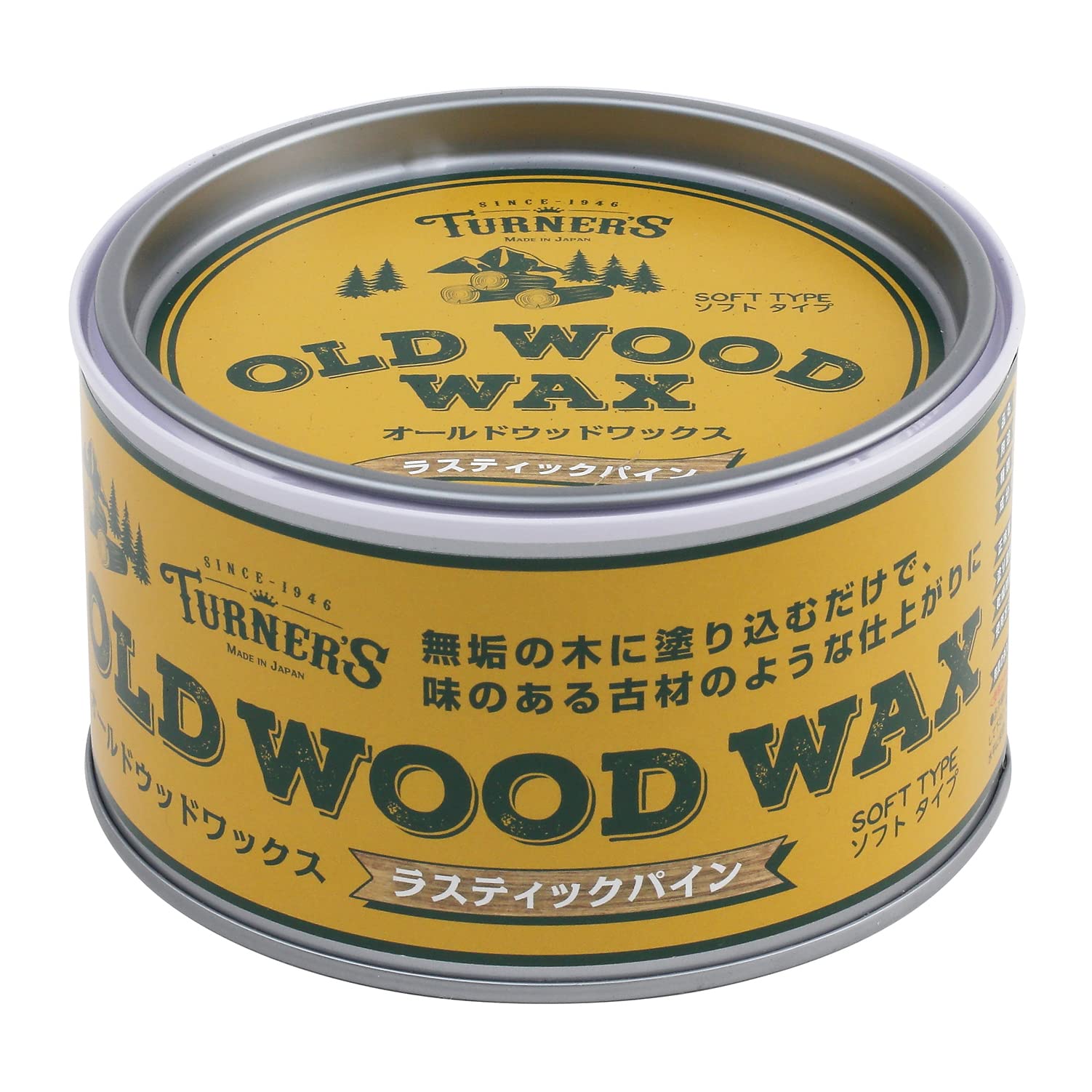 

Turner Color Old Wood Rustic 350ml Wax, Pine, (OW350003)
