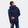 adidas Originals Men's Blue Hooded Sweatshirt HK7478