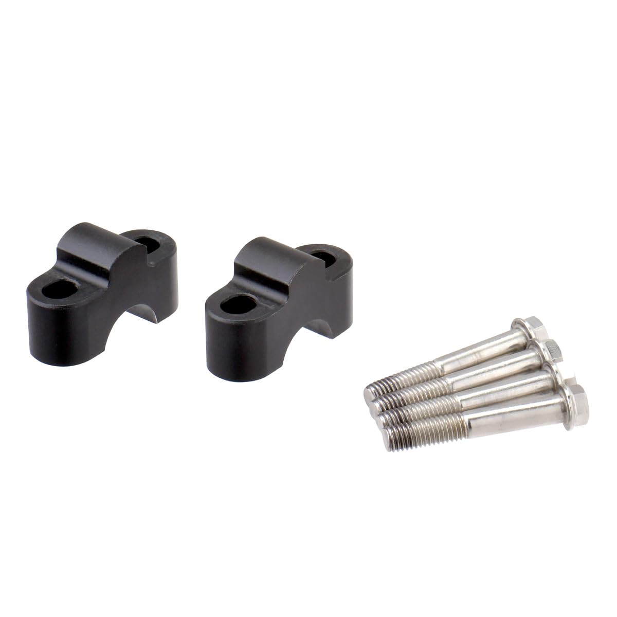 ZETA RACING Adventure Windshield Option Clamp Rise Spacer for 22.2mm чёрный