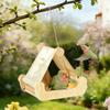 Bite Resistant Parrot Sleeping Swing Hanging Bird Feeding Station Ventilation Parrot House  Garden