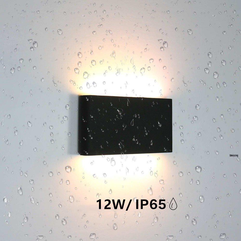 Outdoor Waterproof Minimalist Ultra-Thin Wall Light for Bedroom, Living Room, Corridor, Staircase, or Courtyard