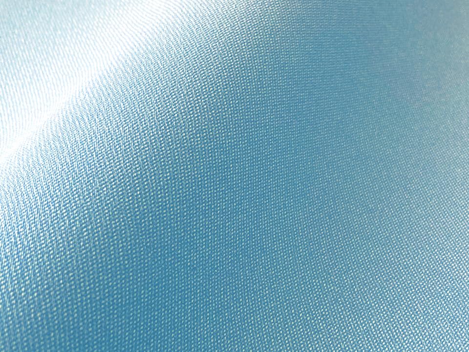 synthetic leather fabric light 122 x 44 cm Stretchable, flame-retardant [denim-like, blue]