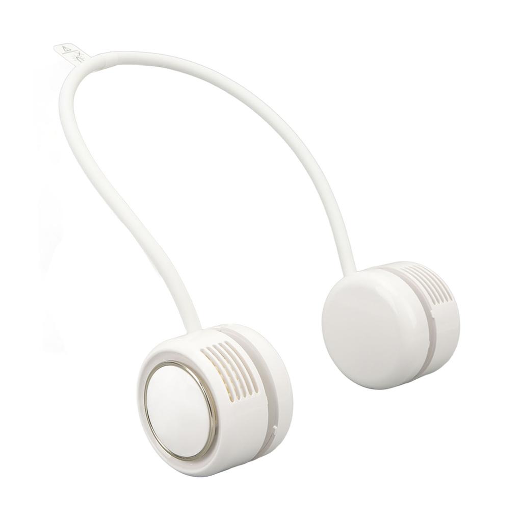 3 Gr Foldable Neck Hanging Fan Silent 3   Bladeless Folding Neck Hanging Fan for School 1600mAh