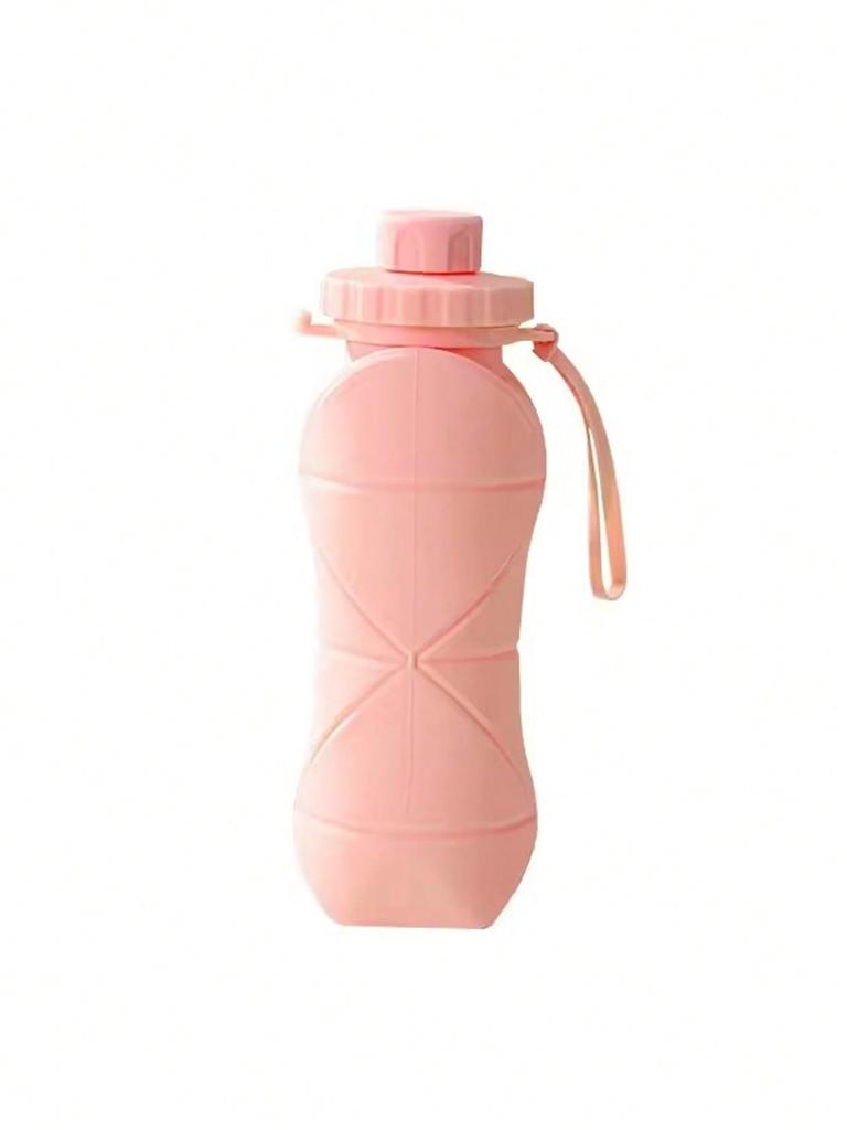 Silicone Collapsible Sports Water Bottles Outdoor Camping Folding Water Cup Large Capacity Travel Foldable Leakproof Kettle