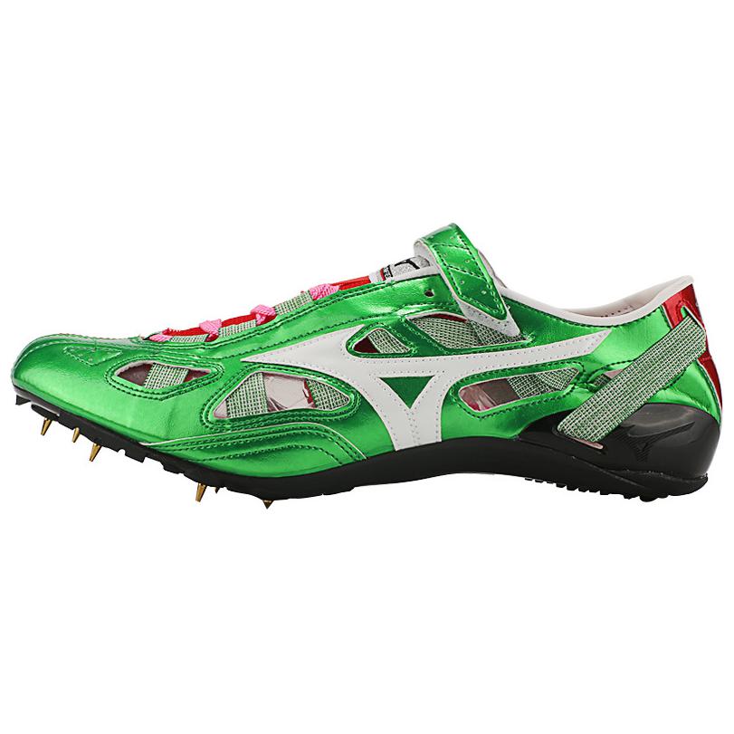 

Mizuno Удобные Универсальные Амортизирующие Нескользящие Прочные Кроссовки Унисекс Зеленый Черный U1GR213002 40