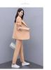 Plus Size Women's 2026 Korean Style Spring/Autumn Casual Suit Set: Fashionable, Professional, Loose Fit