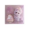 Gege Bear Cute Cloud Powder Puff Set - Water Drop & Heart Shape Makeup Sponges