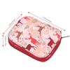 Oxford Cloth Knitting Storage Bag Sika Deer Pattern Foldable Structure Crochet Hook Case Multi-Compartment Sewing Tool Case