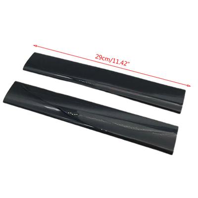 Parte di Ricambio Cover Nera Guscio Scocca Anteriore Sinistra Destra Pannello Frontale per Console PS3 Slim 4000