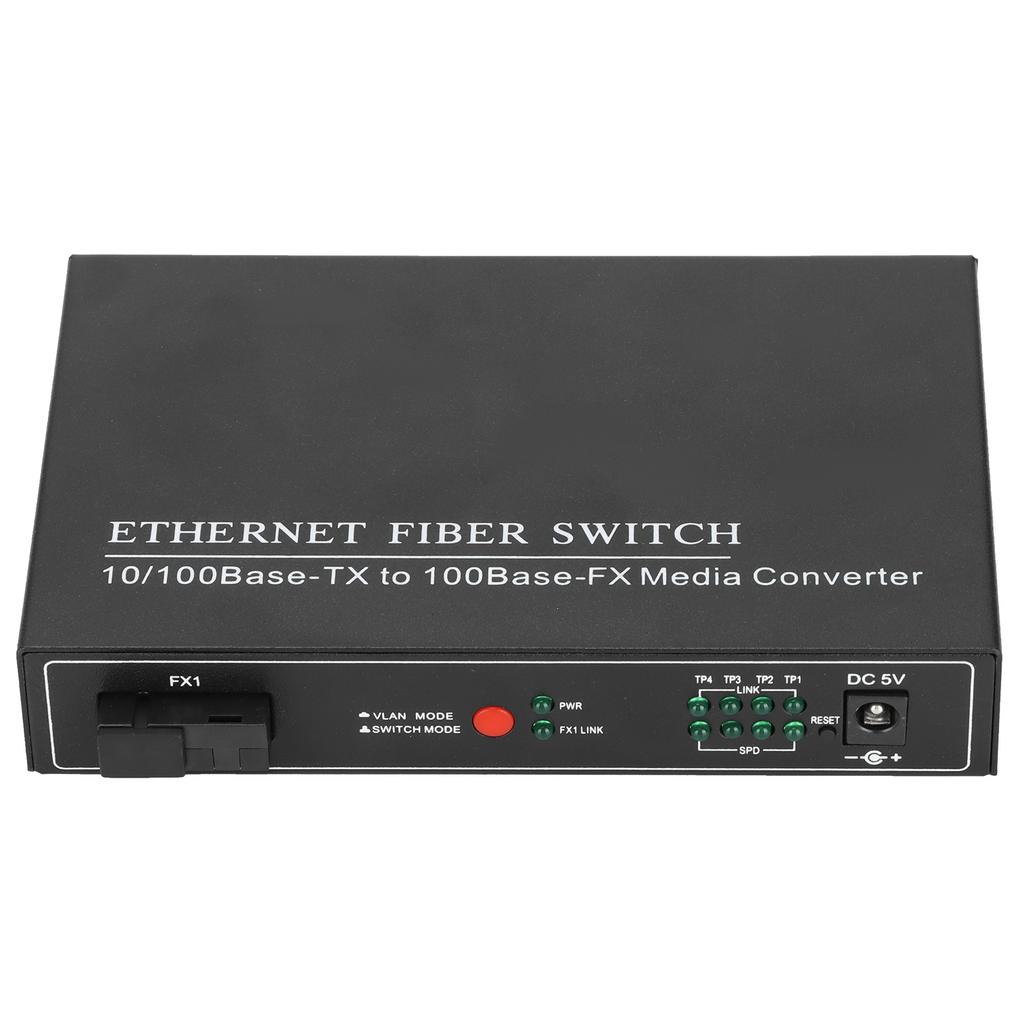 4 Ports Ethernet Fiber Switch TBCMC3414ES20A Plug Play Stable Sturdy Computer Networking Switches