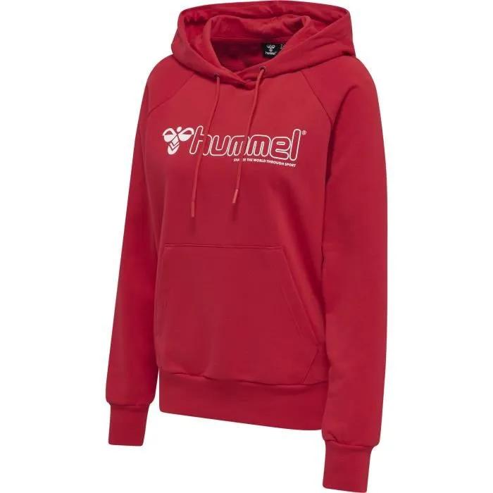 Hummel hmlNONI 2.0 Hoody Damen Rot F3658 Gr. M - Bild 4