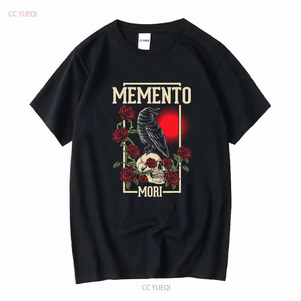 New Limited Meunisexto Mori Stoicism Philosophy Stoic Philosopher Quote T Shirt S 3xl Vintage Washed Slightly Soft Homme Fashion