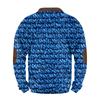 Men's Retro Casual Gradient Printed Sweatshirt