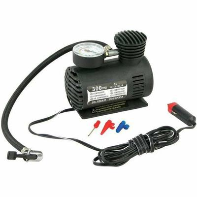 Dc12V 300Psi Portable Mini Air Compressor Car Electric Tire Air Inflator Pump