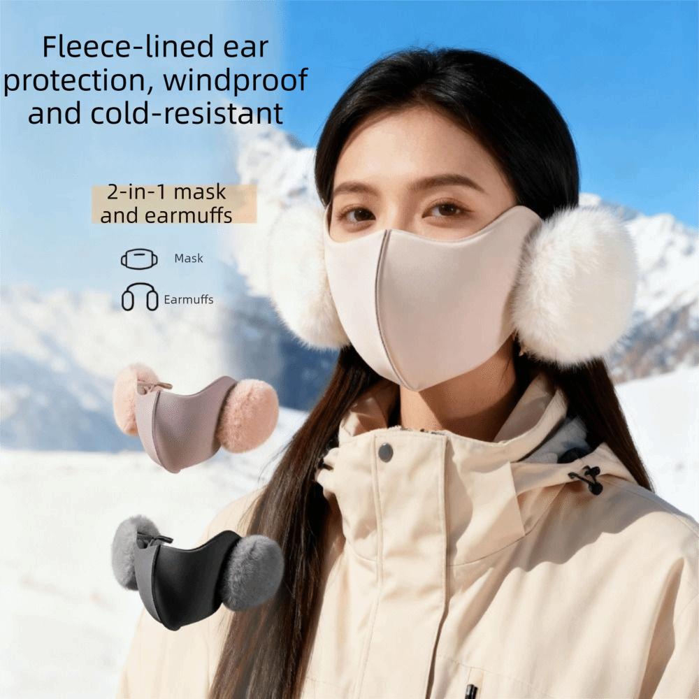 Dust-proof Ear-Protecting Face Mask Thermal Earflap Mask Cycling Face Shield Fishing